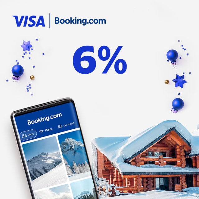 Visa and Booking. Booking with a discount