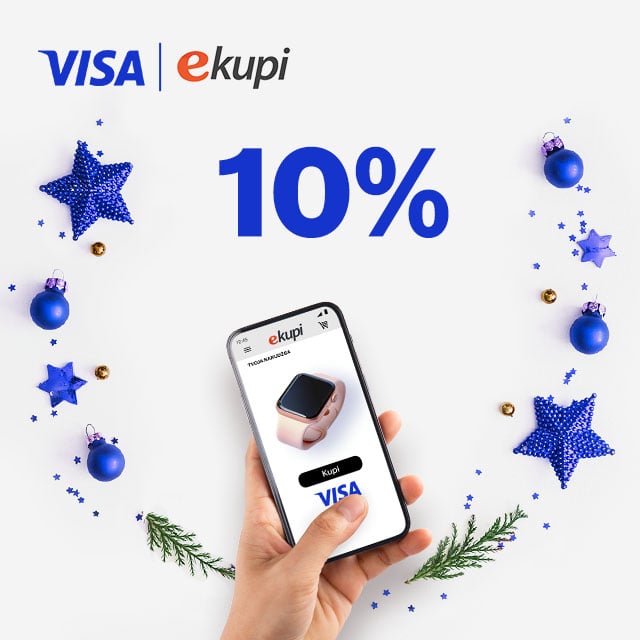 Visa and ekupi Purchases via smartphone